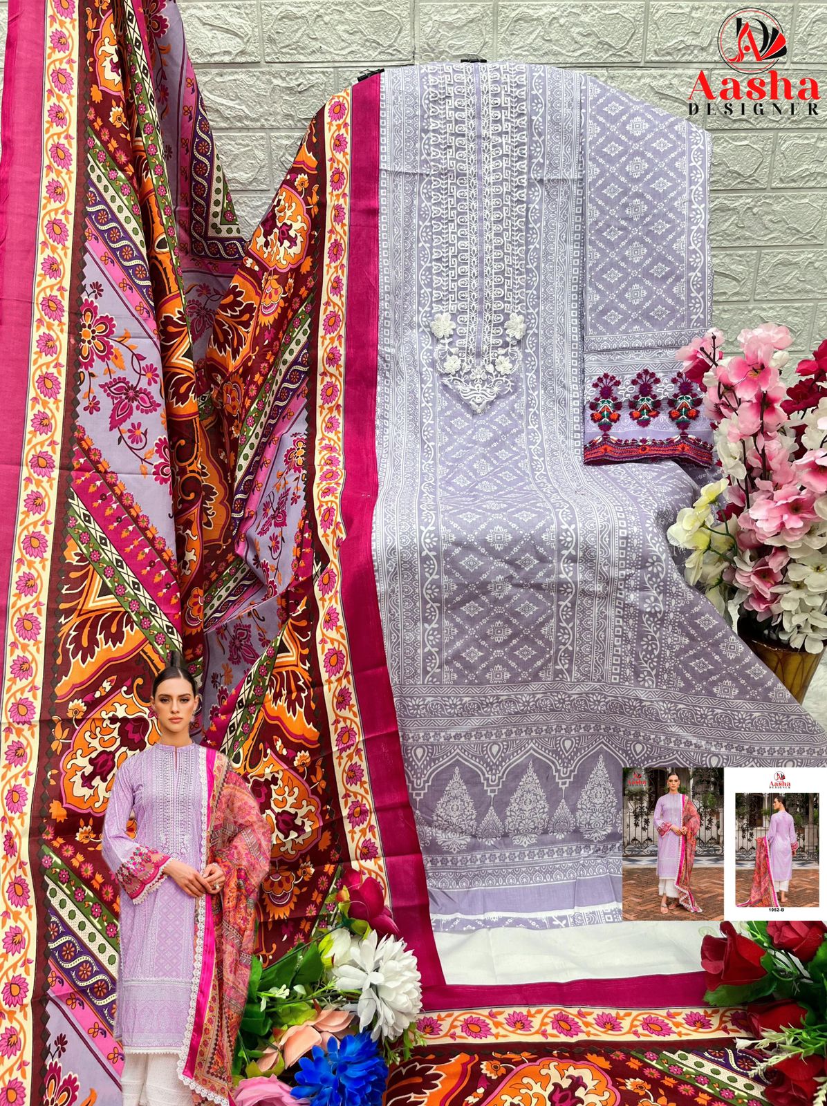 PURE COTTON PRINTED PAKISTANI SUITE