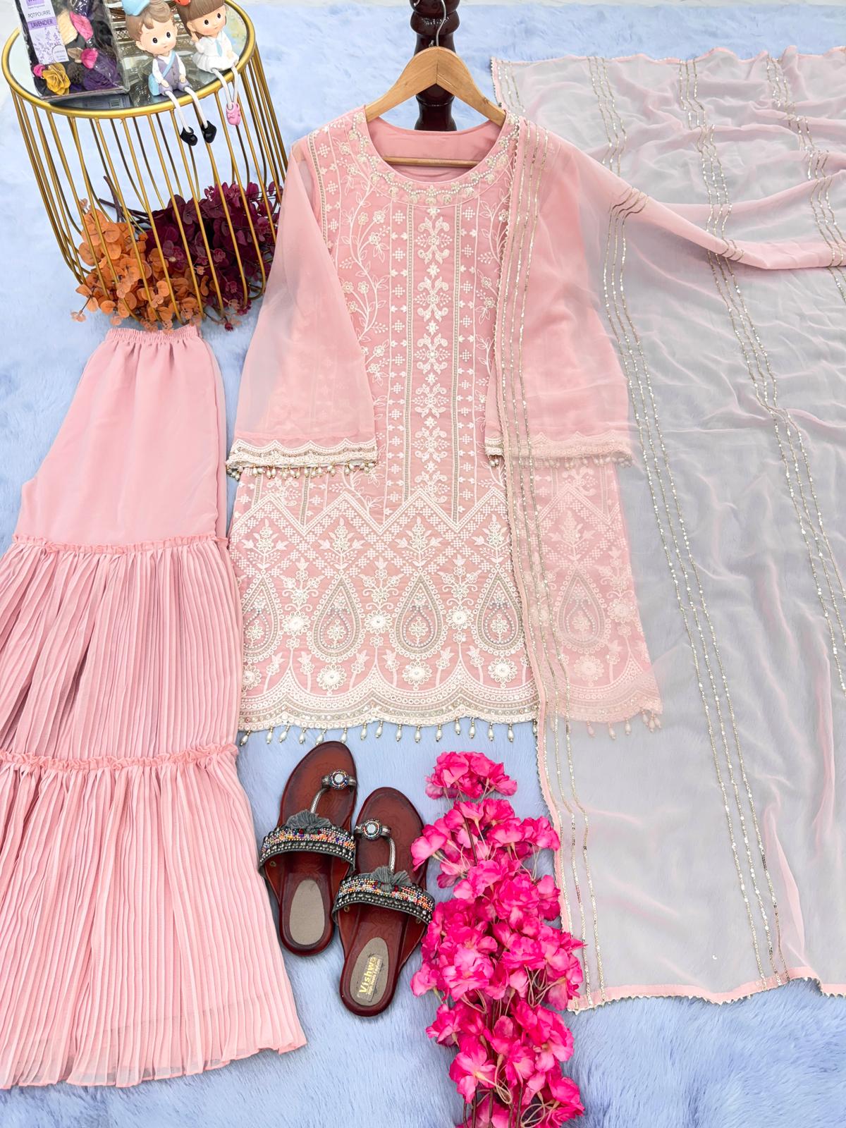 PURE GEORGETTE PAKISTANI SUITE