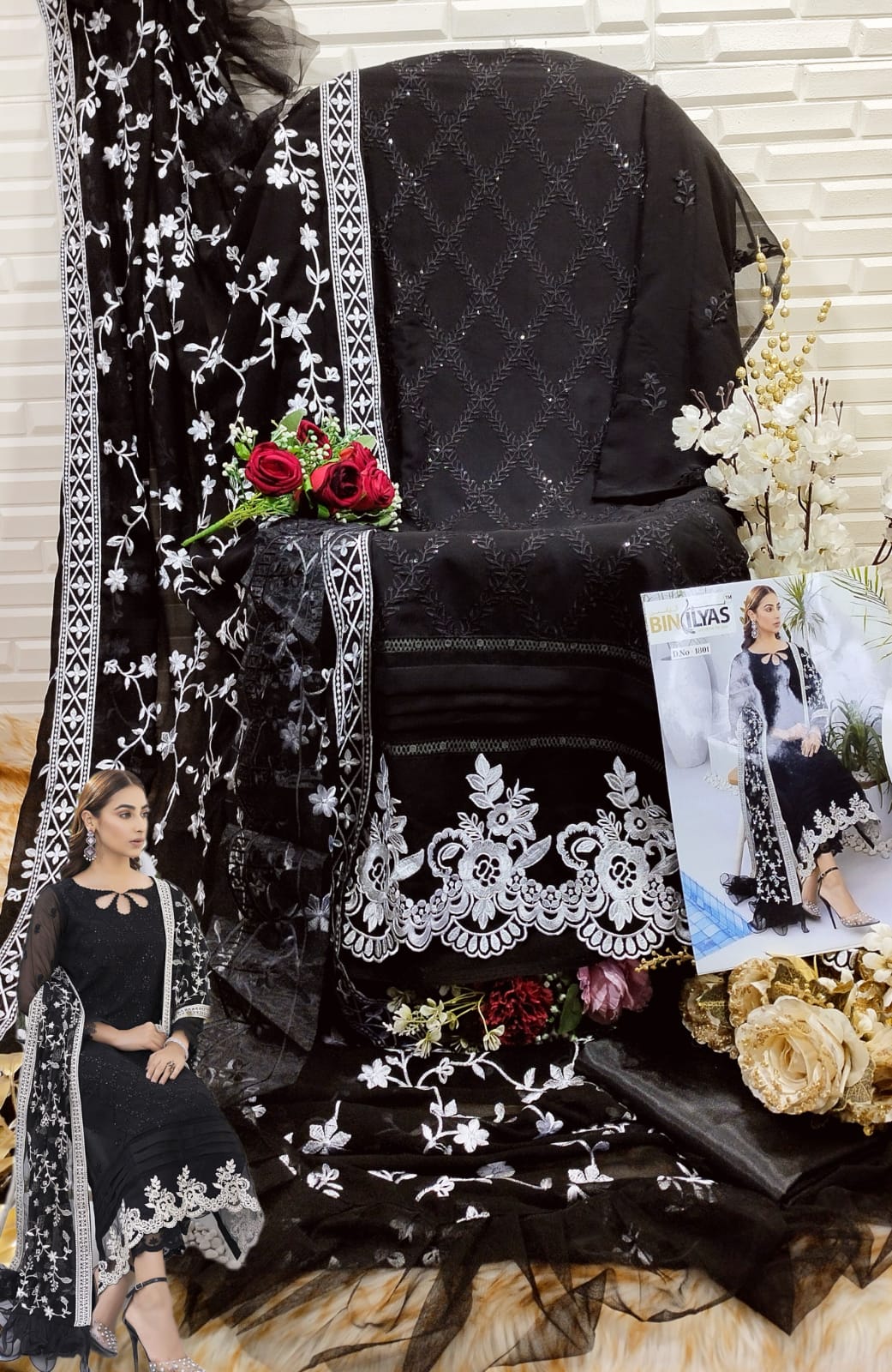 PURE GEORGETTE HEAVY PAKISTANI SUIT