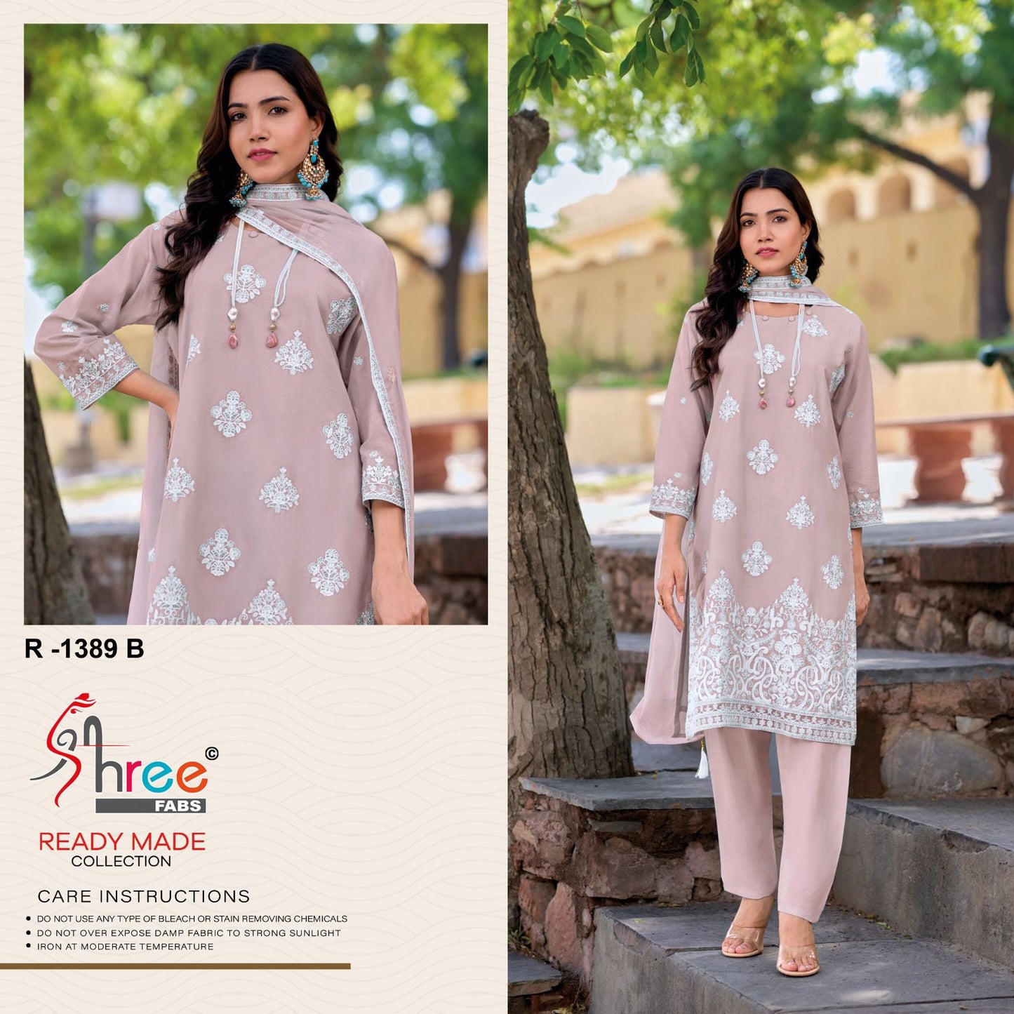 PURE CAMBRIC COTTAN DRESS (PACK OF 4)