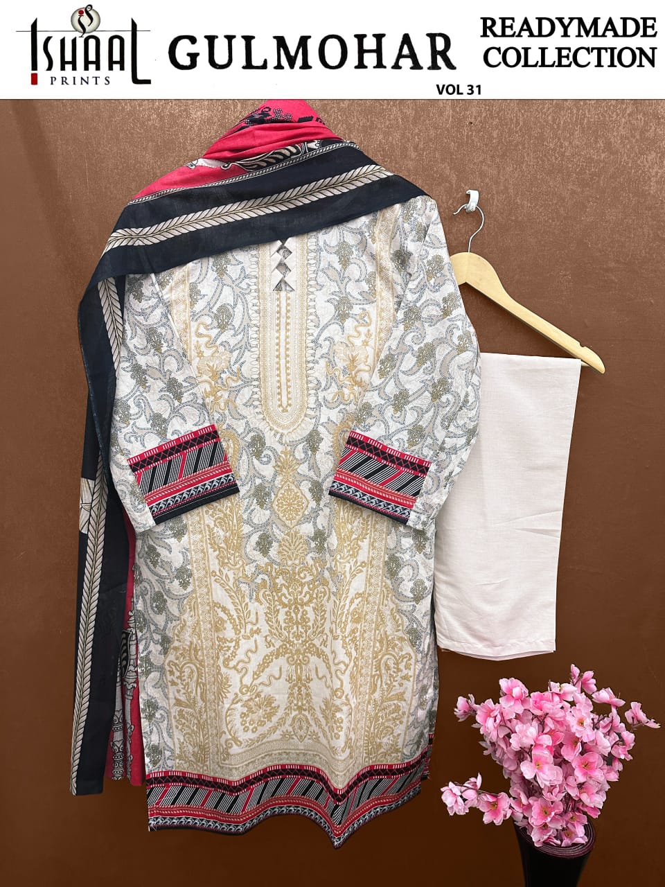 NEW LAWN COTTON PAKISTANI DRESS ( PACK OF 10 )