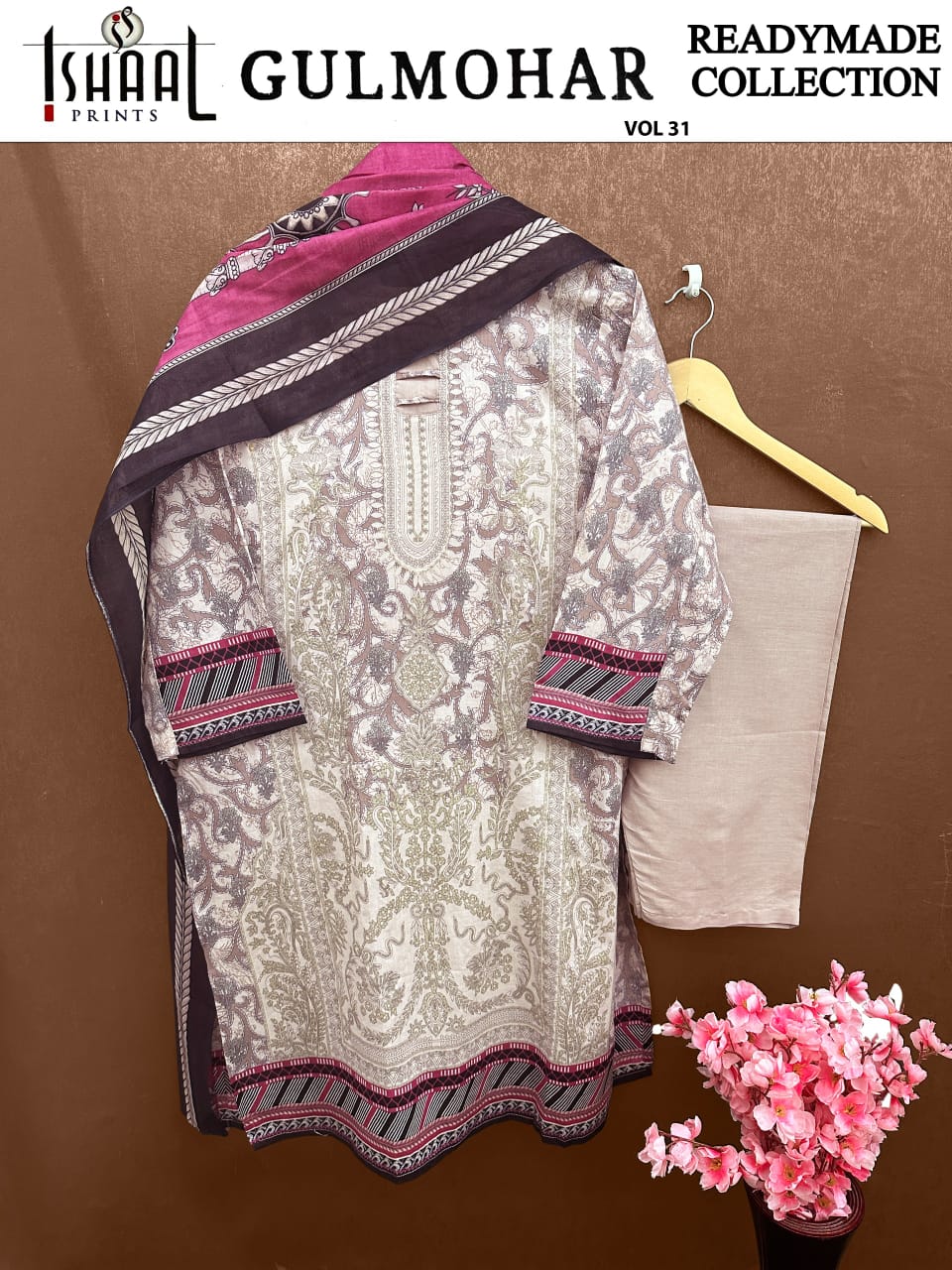NEW LAWN COTTON PAKISTANI DRESS ( PACK OF 10 )