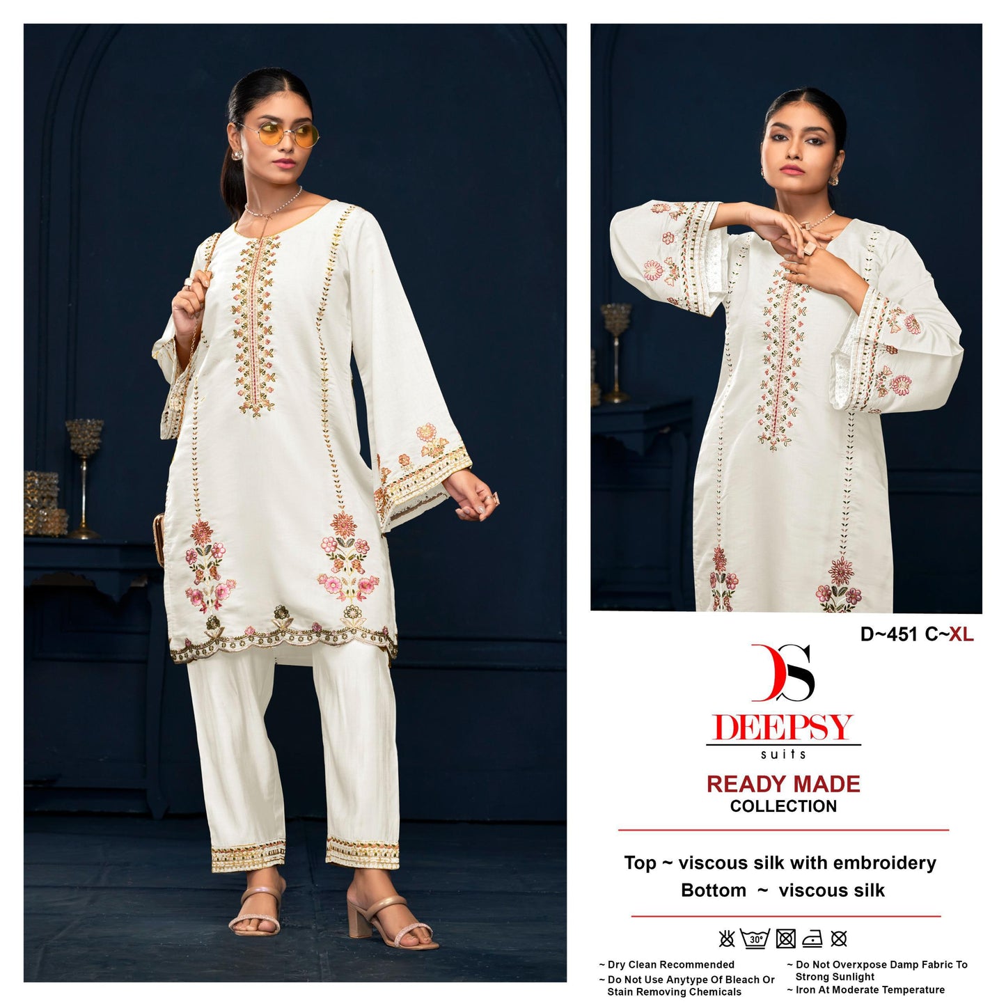 NEW PURE VISCOSE PAKISTANI SUIT ( PACK OF 4 )