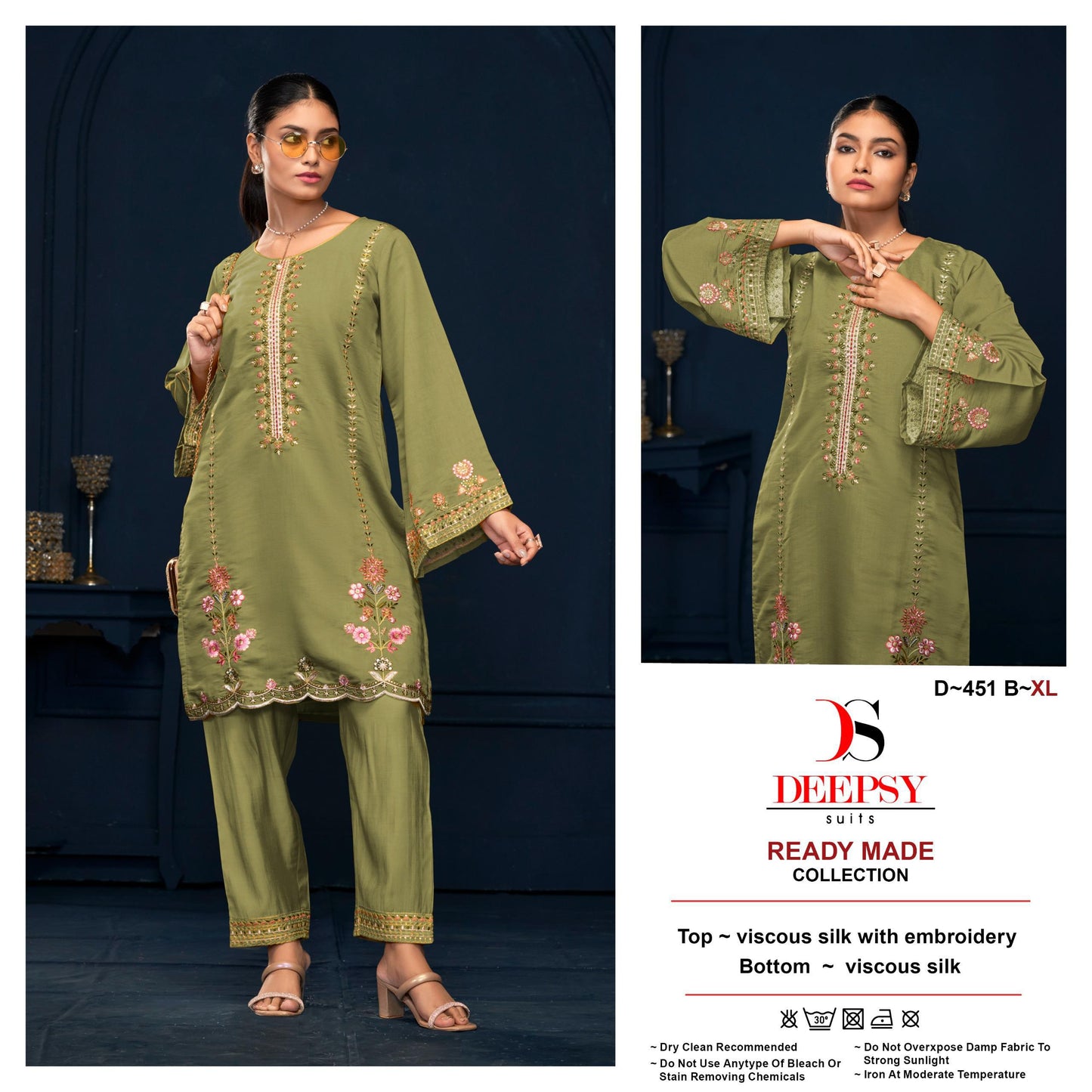 NEW PURE VISCOSE PAKISTANI SUIT ( PACK OF 4 )