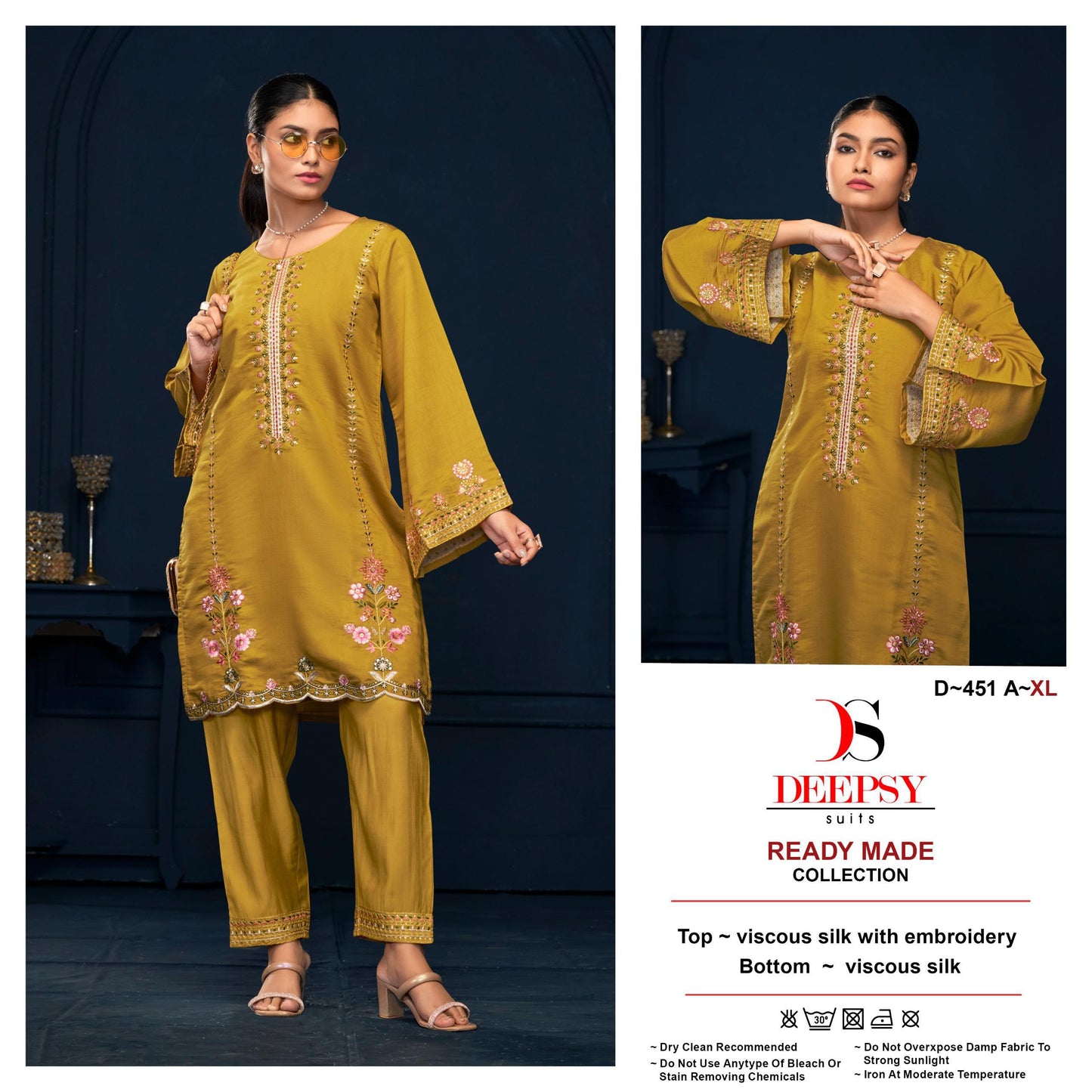 NEW PURE VISCOSE PAKISTANI SUIT ( PACK OF 4 )