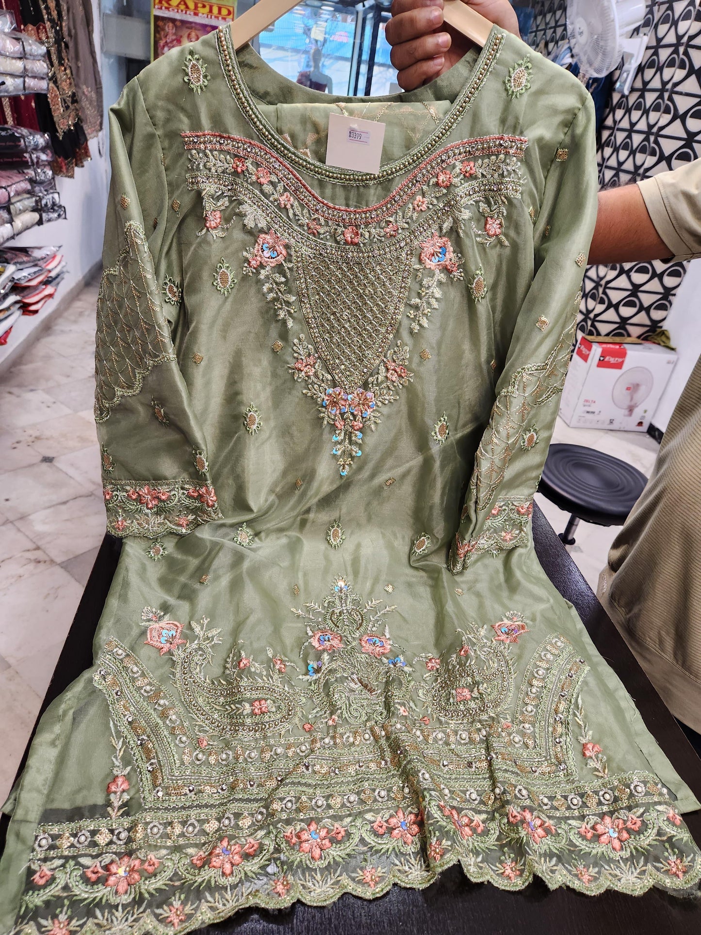 NEW DESIGNER GEORGETTE DRESS ( PACK OF 4 )