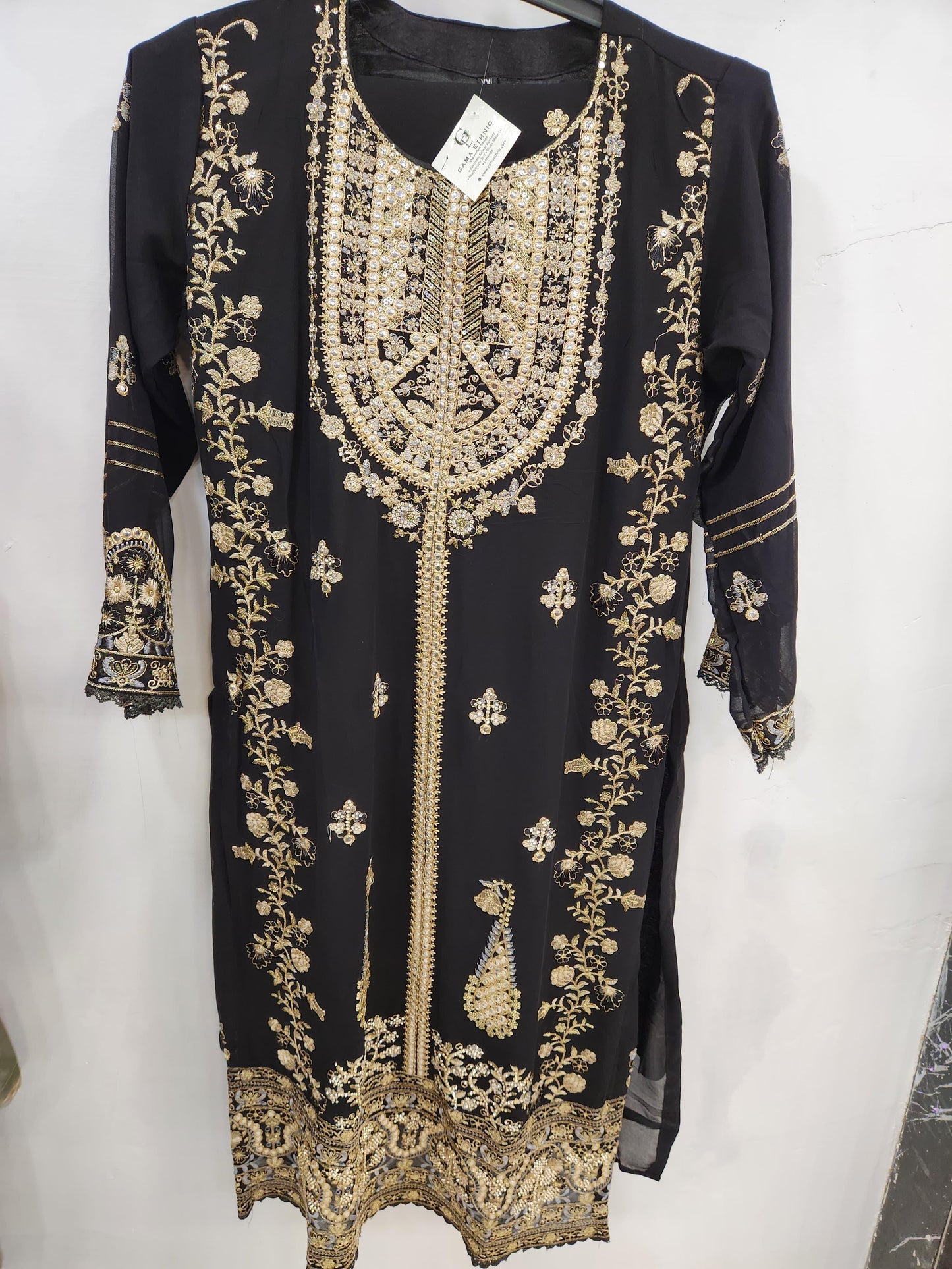PAKISTANI NEW HEAVY SILK GEORGETTE DRESS ( PACK OF 4 )