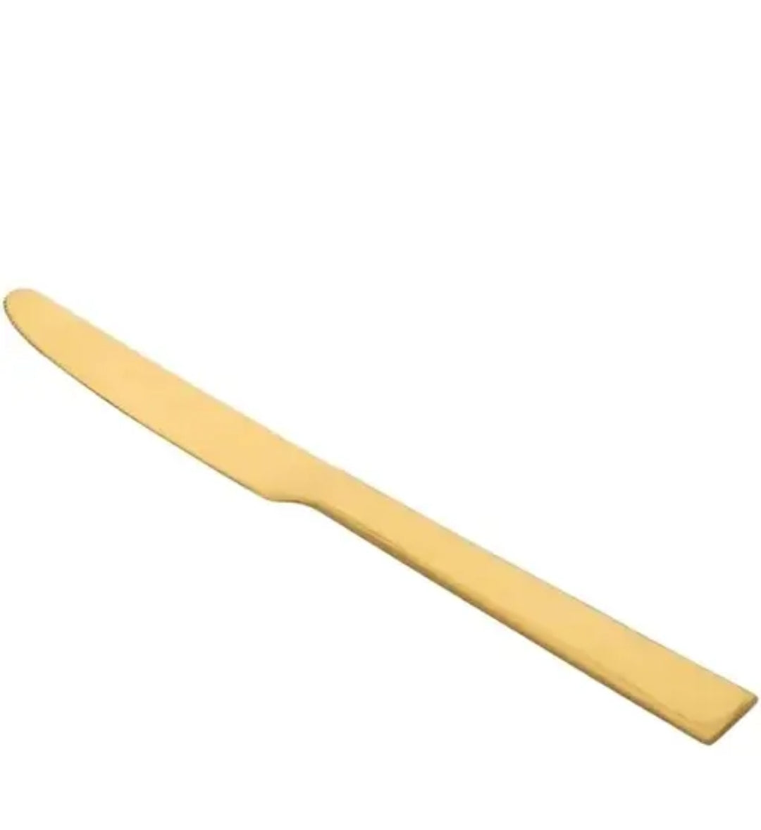 LUXURY STAINLESS STEEL BUTTER KNIFE SET OF 2 PICS