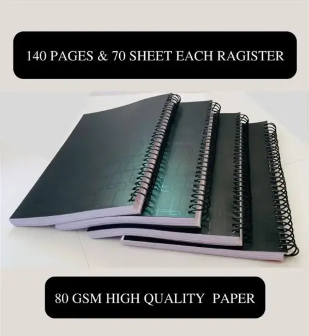 A5 SIZE PLAIN PAGE NOTEBOOK ( 140 PAGR )
