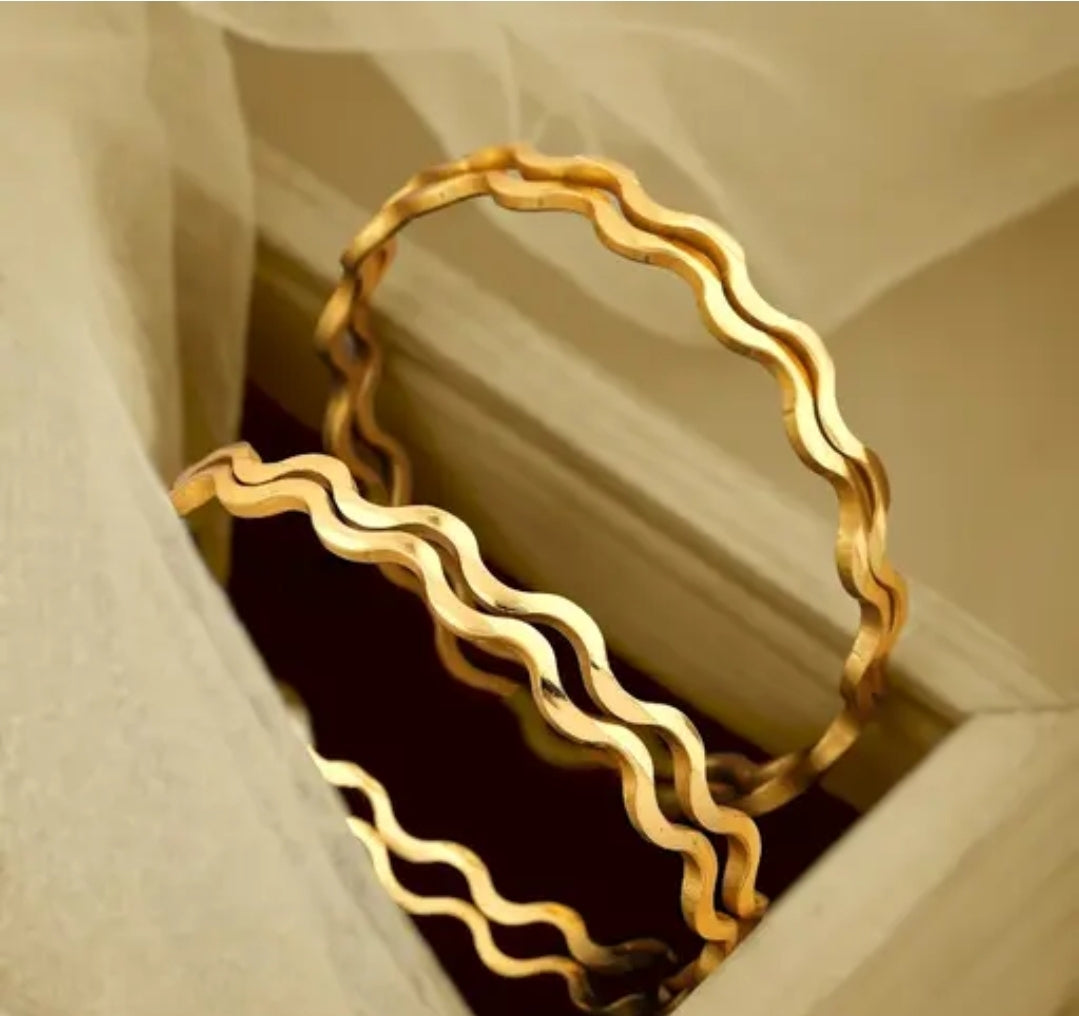 BANGLES CHUDI SET WOMEN/ GIRLS FANCY GOLD BANGLES