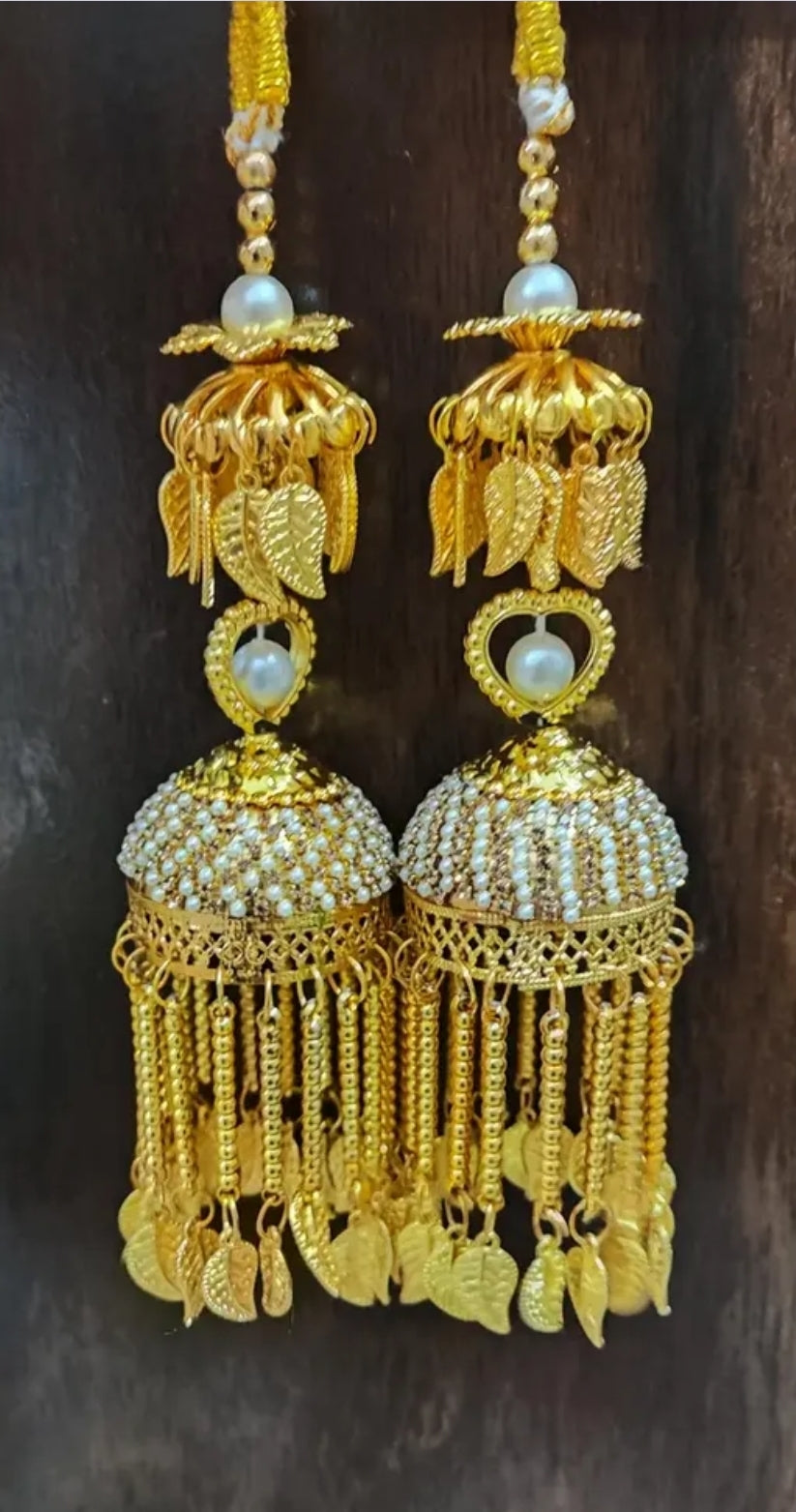 WOMEN/GIRLS BRIDALS HANDMADE KALIRA HEAVY WORK