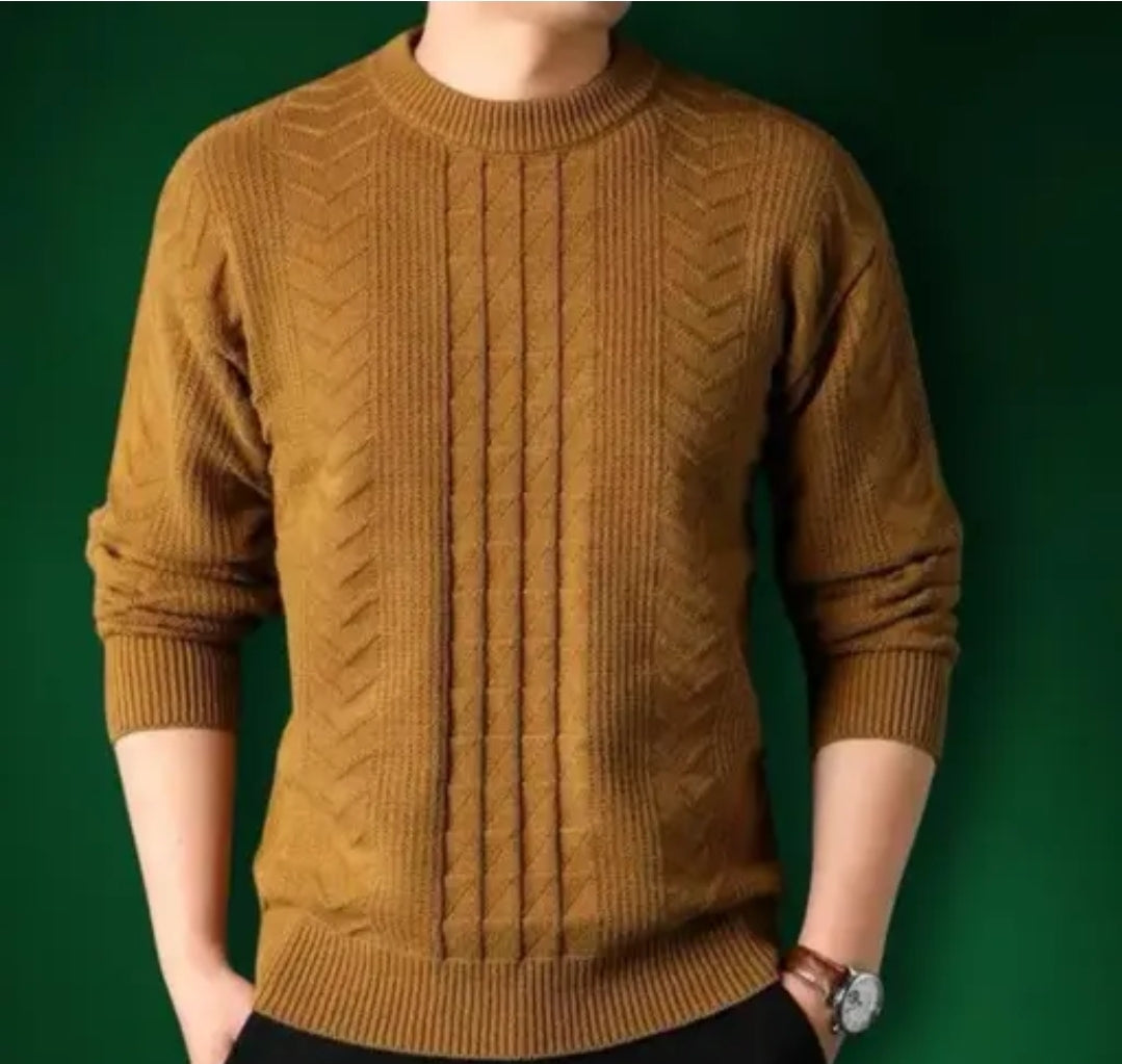 MENS SWEATER LATEST DESGINE ROUND NECK SWEATER