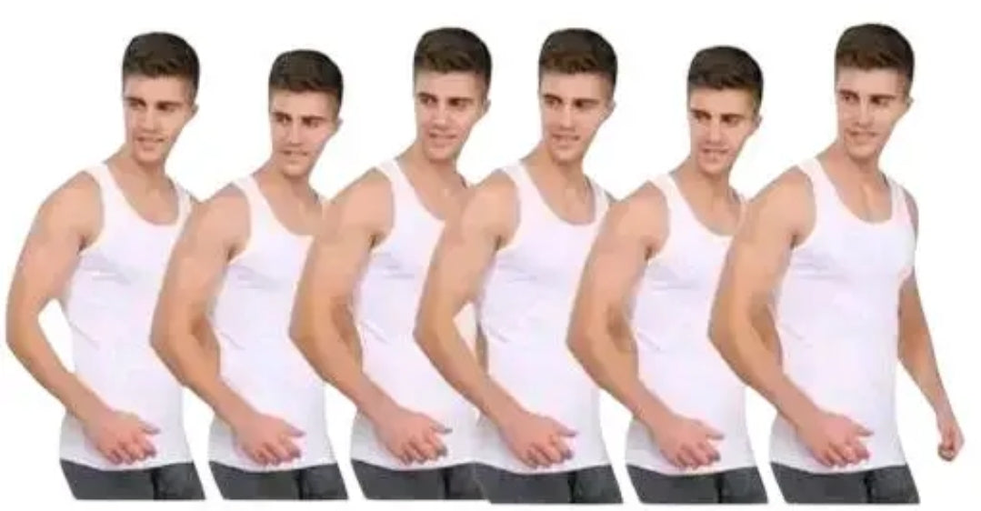 MEN'S COTTON COMBED SUPER FINE VEST BANIYAN