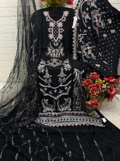 HEAVY REYON EMBROIDERY PAKISTANI DRESS