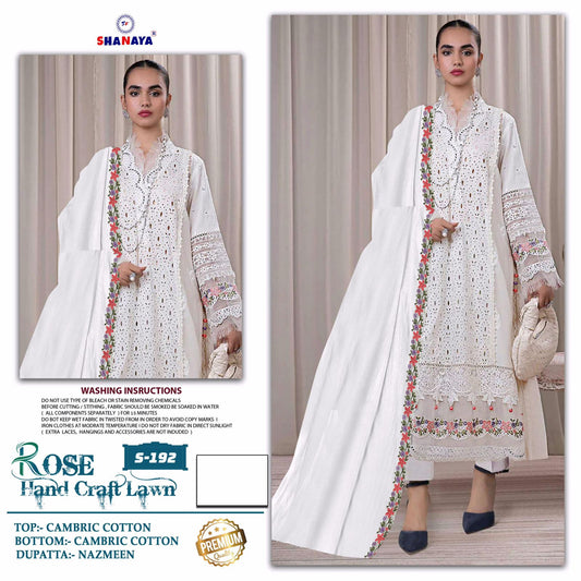 CAMBRIC COTTAN PAKISTANI DRESS