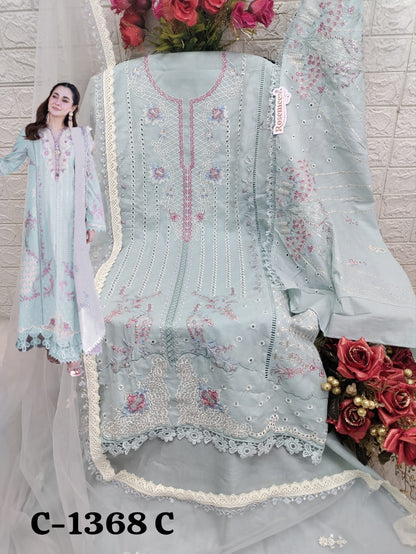 LOUNCHING NEW COTTON PRINTED PAKISTANI SUITE