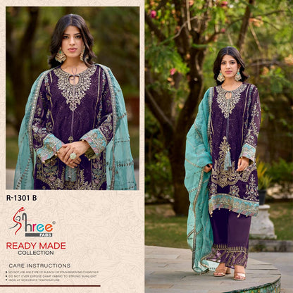 DESIGNER ORGANZA EMBROIDERED PAKISTANI DRESS