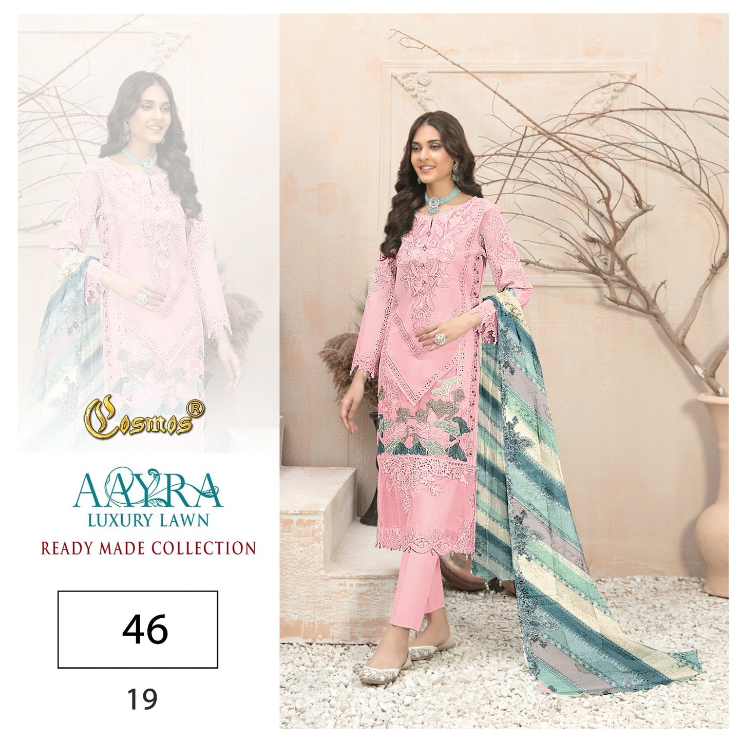 NEW READYMADE COTTON PAKISTANI DRESS