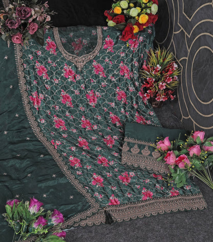 NEW CHINON EMBROIDERY PAKISTANI DRESS