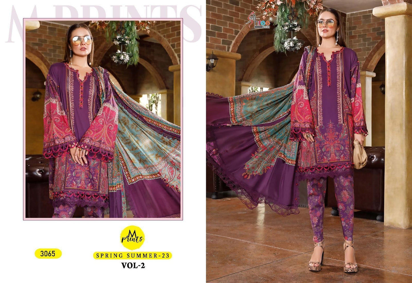 PURE COTTON PRINTED EMBROIDERY PAKISTANI SUITS