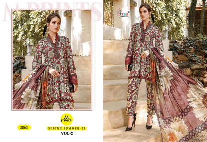 PURE COTTON PRINTED EMBROIDERY PAKISTANI SUITS