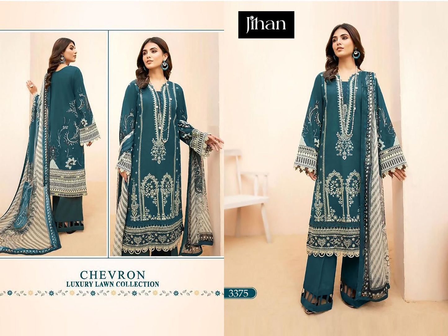 DESIGNER PURE LOWN PAKISTANI DRESS