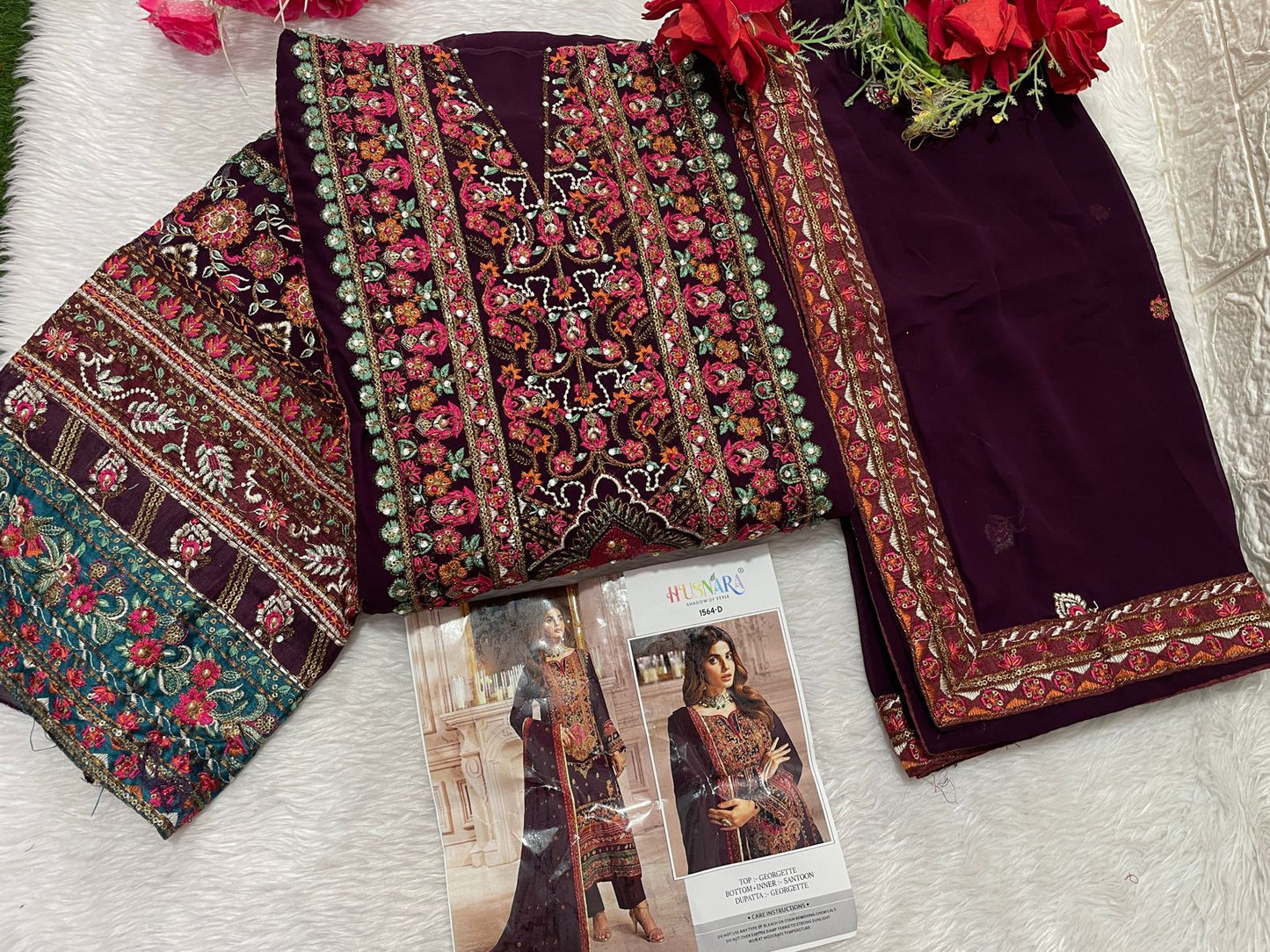 INDIAN STYLE GEORGETTE PAKISTANI DRESS