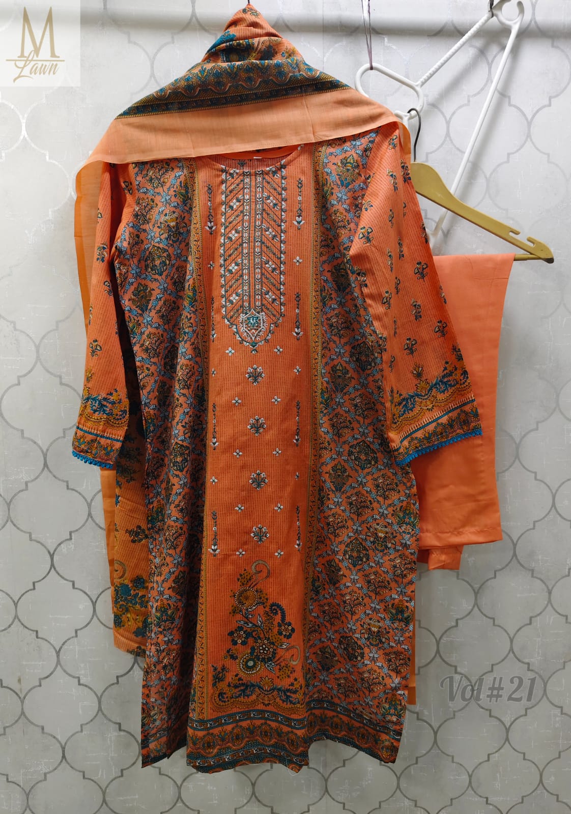 DESIGNER COTTON PRINTED SUITE