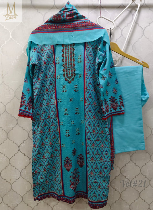 DESIGNER COTTON PRINTED SUITE