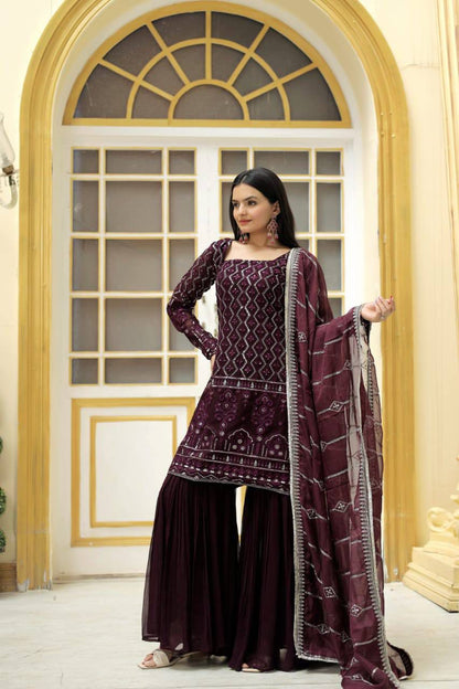 NEW GEORGETTE WITH SEQUINS DRSS