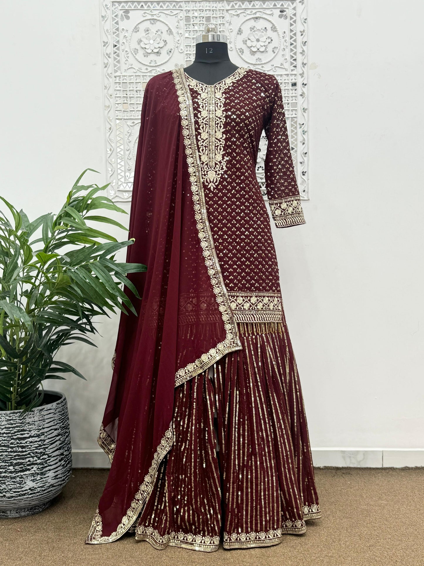 DESIGNER GEORGETTE PAKISTANI DRESS