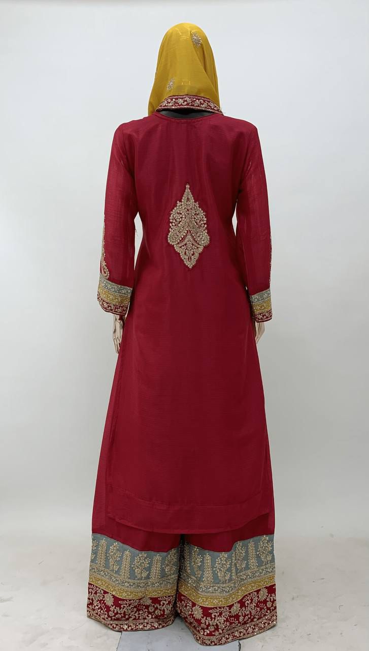 HEAVY CHINON PAKISTANI DRESS