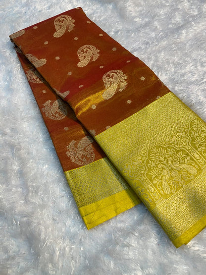 BEAUTIFUL SILK BORDER SARE ( PACK OF 4 )