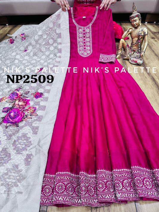 Anarkali Ready Made Designer Dress