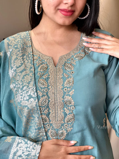 Heavy Designer Silk Suit