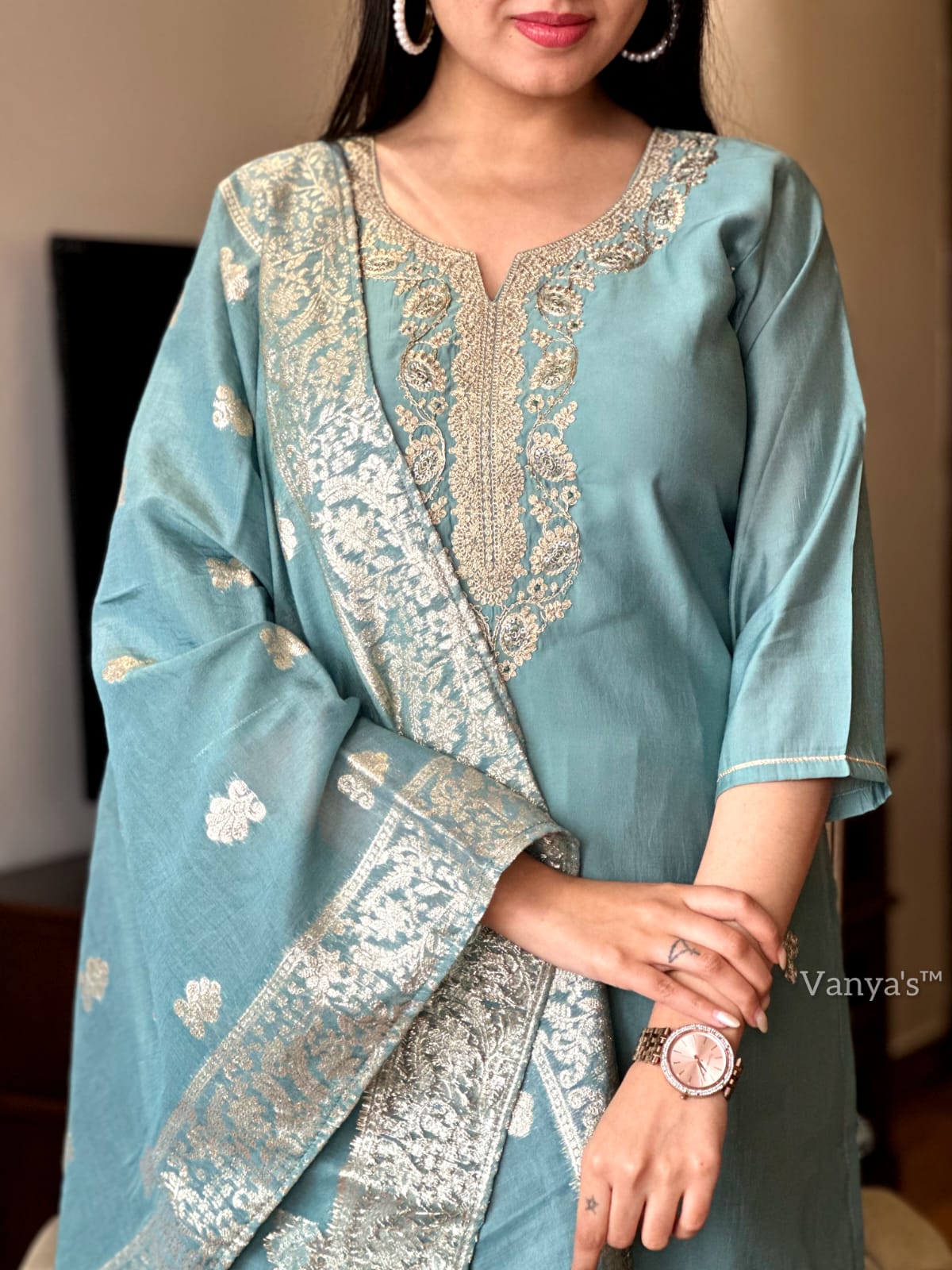 Heavy Designer Silk Suit