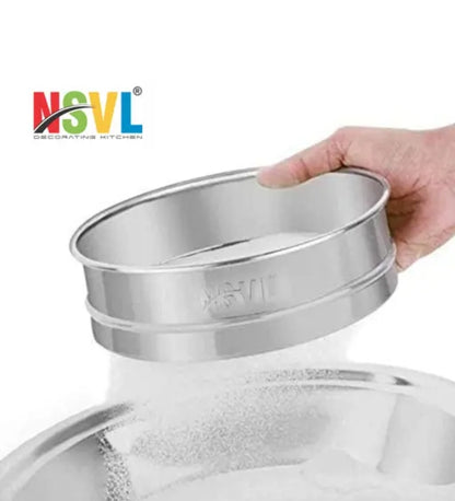 STAINLESS STEEL AATA STANIER CHANNI FOR KITCHEN ITEMS