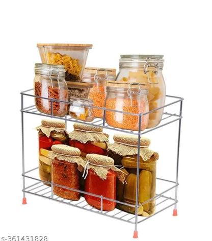 KITCHEN AP ENT BIG SIZE STAINLESS STEEL 2 LAYER