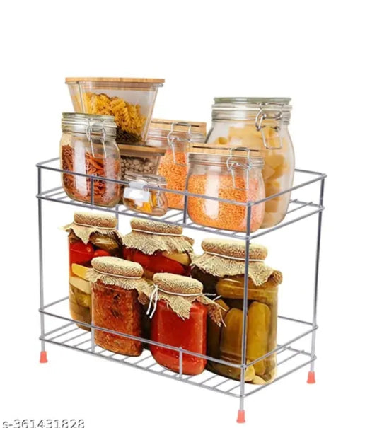 KITCHEN AP ENT BIG SIZE STAINLESS STEEL 2 LAYER