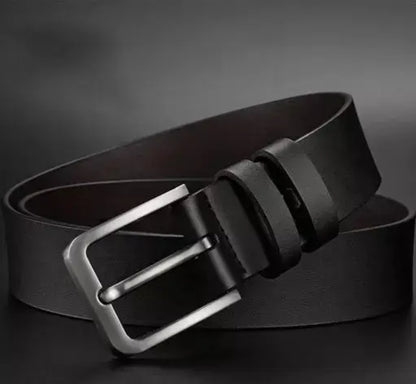 MEN'S LEATHER BIG SIZE OG BAKAL BLACK BELT WITH WALET SET
