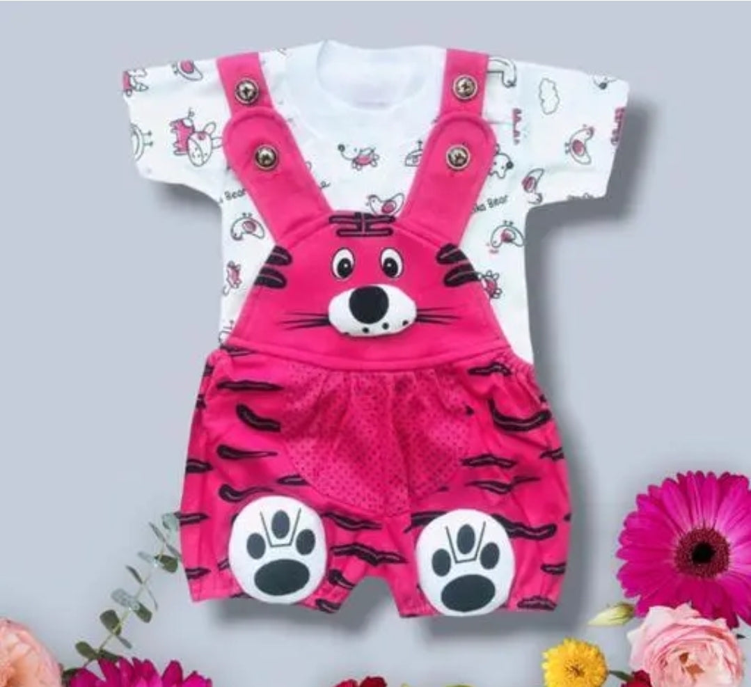 KIDS SUITS DRESS PRINTED KIDS UNISEX BABY COTTON DRESS