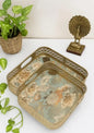 BEAUTIFUL PRINTED TRAY SET OF 2