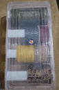 BANGLES PLASTIC 4 ROD BANGLE BOX CHUDI SET ORGANIZER WOMEN BOX