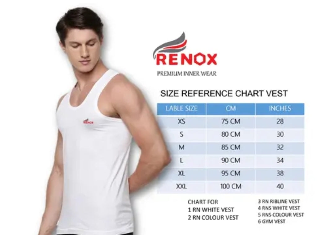 MENS DAILY WEAR COMFORTABLE INNER WEAR PURE COTTON PLAIN WHITE COLORS