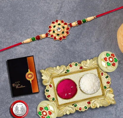 TRENDY RAKHI  FOR FESTIVAL BEAUTIFUL HAND RAKHI BAND