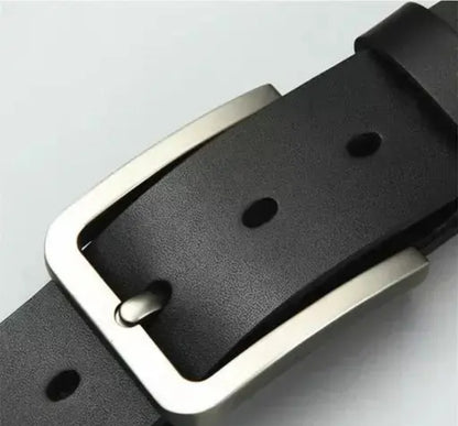 MEN'S LEATHER BIG SIZE OG BAKAL BLACK BELT WITH WALET SET