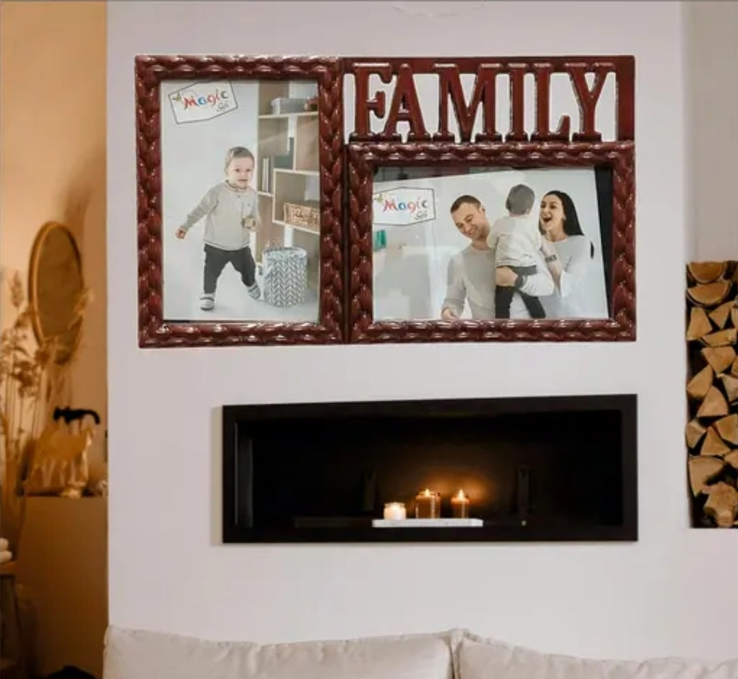 PLASTIC WALL HANGING FRAME BEAUTIFUL HANDMADE FRAME ONE PIC