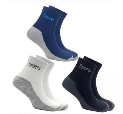UNISEX DAILY WAER AND STYLISH HALF LENGTH SOCKS PACK OF 2