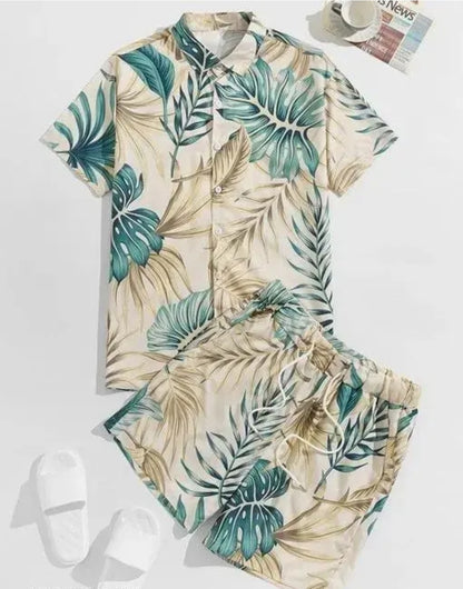 MENS PERIMUM COAT SET AND PRINTED FANCY SHIRTS WITH SHORTS