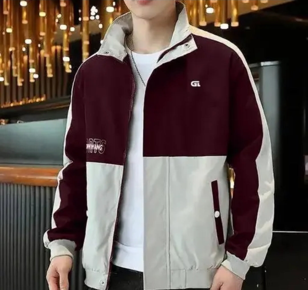 PRINTED A LONG SLEEVE JACKET FOR MENS